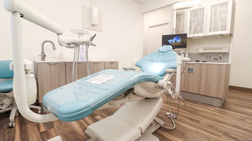 Modern dental operatory at Winnipeg North Dental